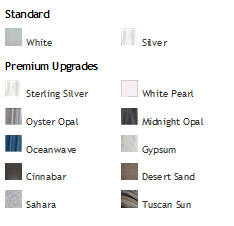 Shell kleuren LA spa Classic